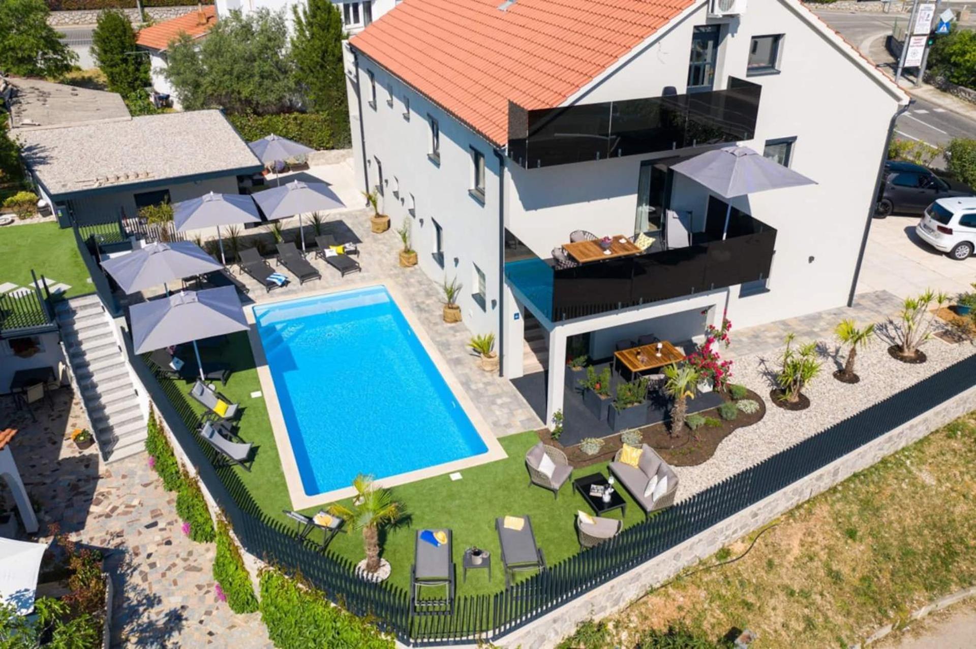 Villa Luisole Krk Town Exteriör bild